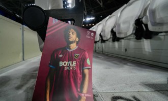 英超第19轮：西汉姆2-2布莱顿仍处降级区 鲍文闪击帕奎塔送点+点射