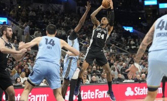 巴恩斯31分福克斯29分 马刺险胜灰熊