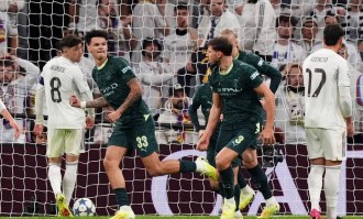 欧冠之王伯纳乌崩盘，英超霸主曼城1-2逆转掀翻皇家马德里